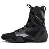 High-top Men's Wrestling Shoes  Free Sparring Boxing Shoes Anti-slip Martial Art Shoes Gym Fitness Training Sneakers