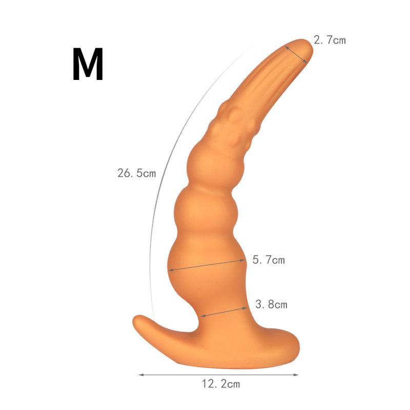 Soft Tentacle Anal Plug Anal Sex Toy Silicone Dildo Masturbator Strap on Penis Fisting Realistic Dick Slave Femdom