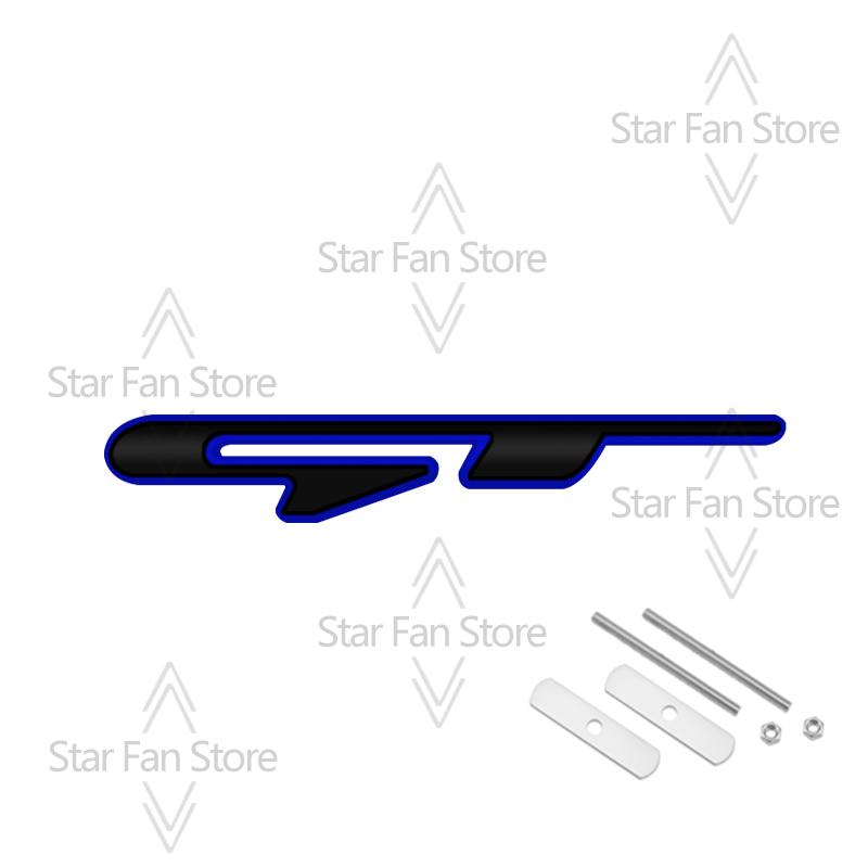 Badge Griglia Metallo GT Adesivi 3D Emblema Corpo Baule Auto Decalcomania Styling Auto Per KIA Sorento Stinger Sportage Rio K5 K9 Picanto K3