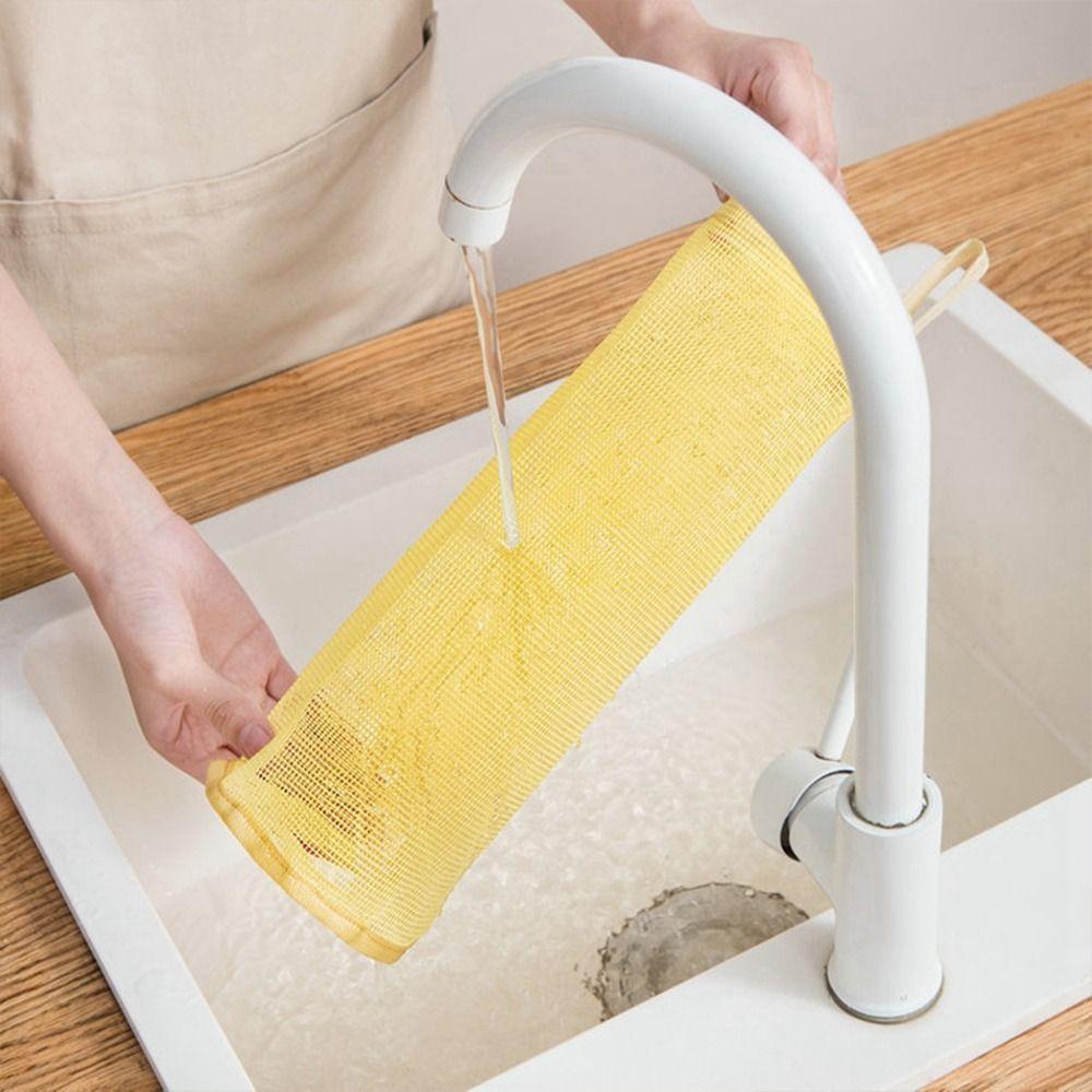 Mesh Garbage Bag Storage Bag Wall Mounted Plastic Bags Storage Organizer Grocery Bag Holder  Home