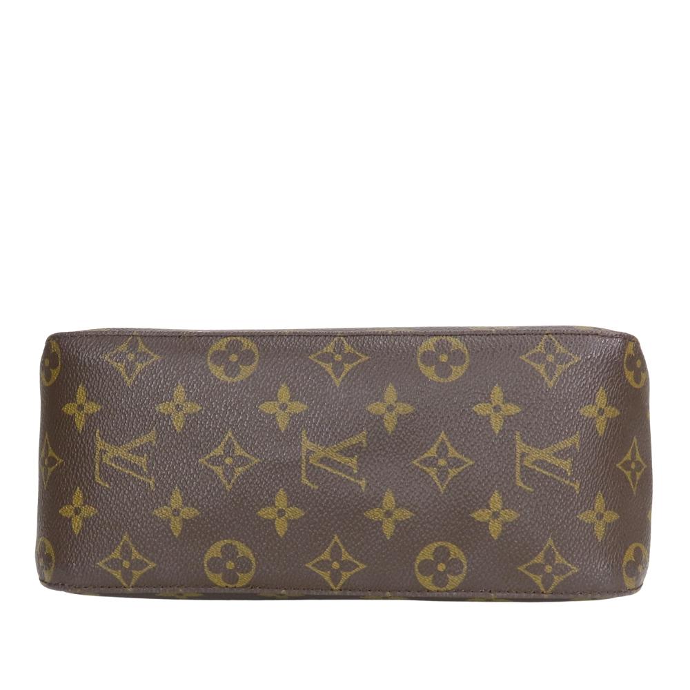 Used LOUIS VUITTON Shoulder Bag Looping MM M51146 Monogram/Nume leather Brown Shoulder
