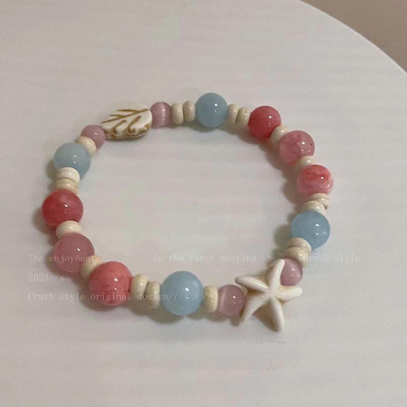 Baroque Pearl Drawstring Bracelet: Women's Light Luxury, Irregular Design, Exquisite Handcrafted Jewelry.