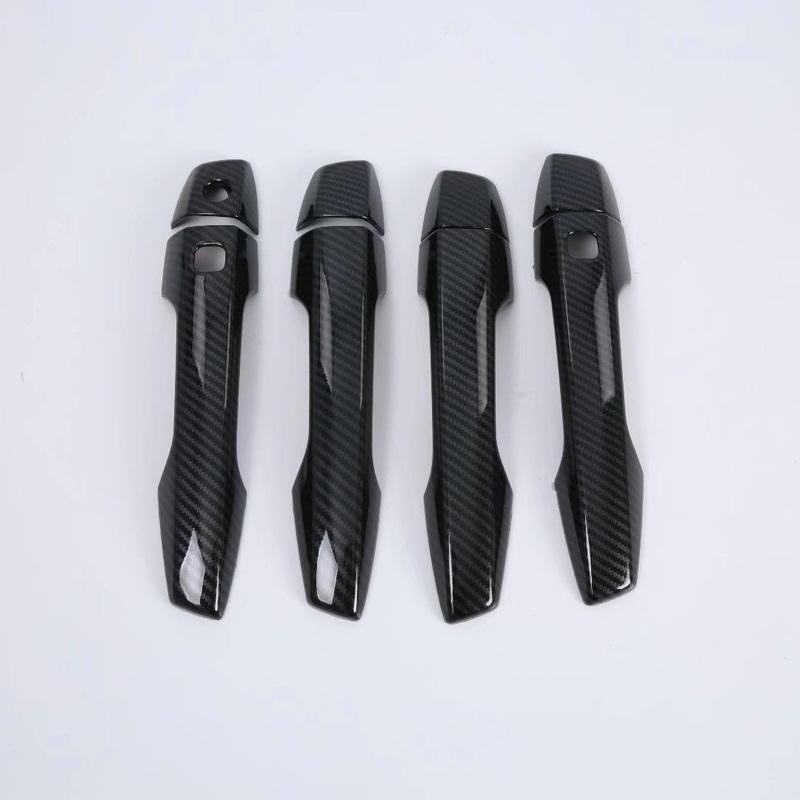 ABS Chrome Accessories For Mitsubishi Outlander -2024 PHEV 2025 Right Drive With Keyless Entry Door Handle Cover Sticker