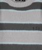 Kaipai Kush Stripe Knit (Gray) K25Zb169