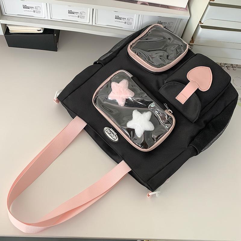 Children's Schoolbags Elementary School Girls Junior High School College Students Two Piece Set Large Capacity Backpacks