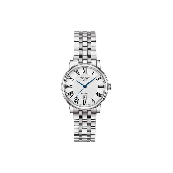 

TISSOT Classic Collection Automatic Mechanical Movement 50 meter Water Resistance Women s Watch 30mm T122.207.11.033.00 Silver Dial