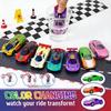 Alloy Off Road Model Small Set Plaything Racing Car 1:64 Color Changing Temperature Sensing Inertial Cars Model For Bath Pool Water Plaything