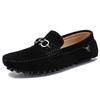 Men's Slip On Leather Shoes Lightweight Casual Shoes Moccasins Classic Male Comfortable Driving Shoe Men's Loafers