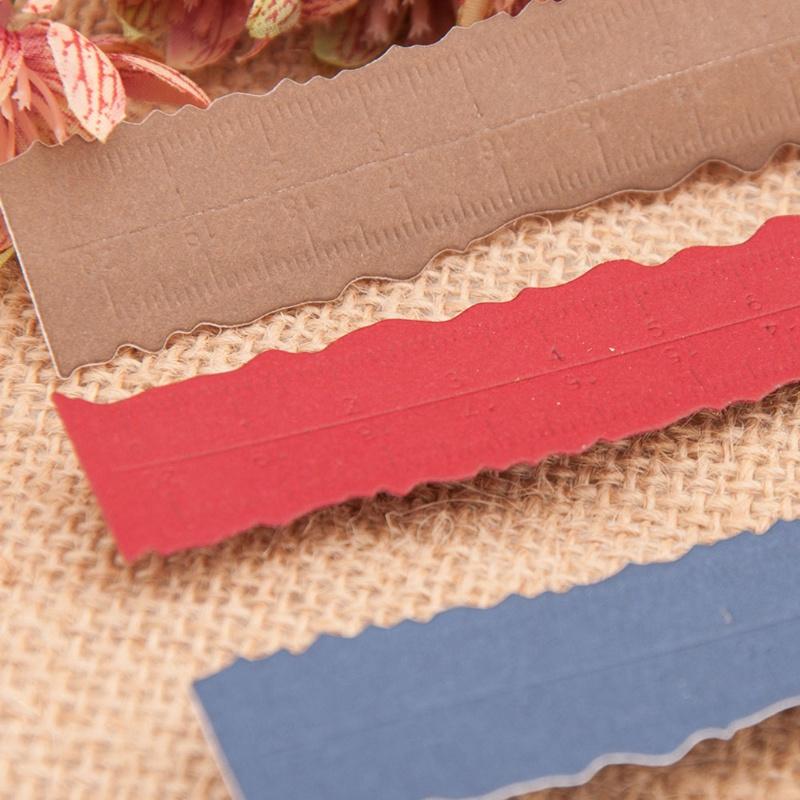 Régua de corte de metal, molde criativo de forma irregular, relevo, matriz de script, estênceis