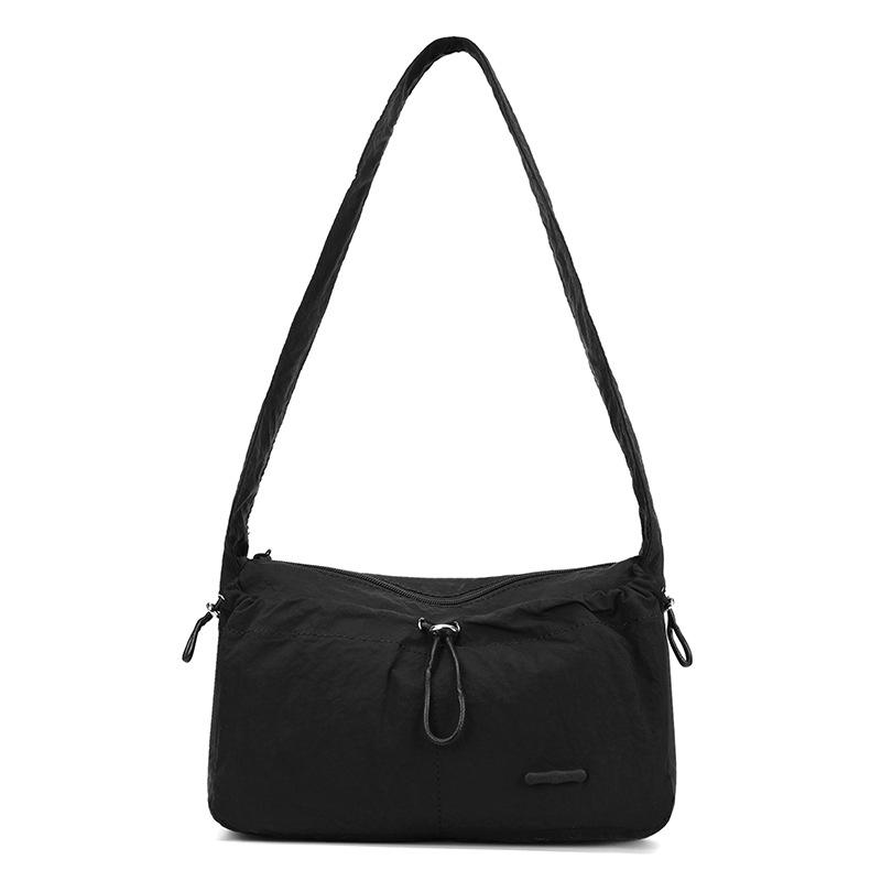 Nische niedlich Nylon vielseitig plissierte Wolkentasche Damen Schultertasche Achseltasche