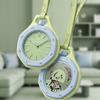 Biokeramik Achteck Pop-Stil Taschenuhr Aufgedrucktes Logo Uhrwerk 40mm Zifferblatt Leder-Halsband Modefarben Anhängeruhr