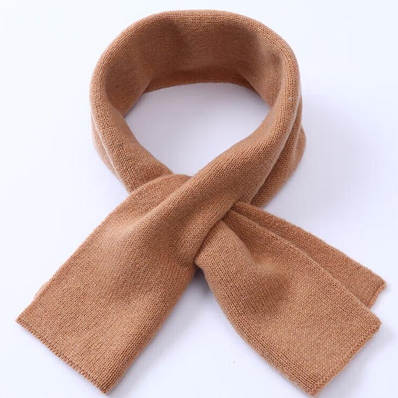 Hengyuanxiang Unisex Solid Color Wool Neck Warmer