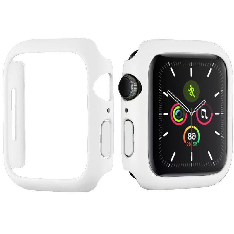 Frosted PC Hard Case for Apple Watch Series 9/10 – Protective, Hollowed-Out Design