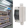 Solar Disconnect Switch 6A IP65 Outdoor Small Miniature Circuit Breaker with Din Rail Enclosure DC12