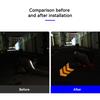 2Pcs LED Motorcycle Turn Signal Lamp Projection Lamp Sequential Flash Indicator Lights Running Light