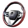 Universal Steering Wheel Cover Peach Wood Grain Car Booster Steering Protection Case For Sport Men Non-Slip Handle Cover