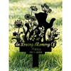 Metal Cat Memorial Garden Stake, Butterfly Flower Cat Loss Gift, Pet Sympathy Cemetery Decor