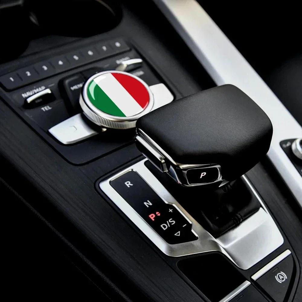 2 sets Italy Flag Three-color Sticker Strip Italian Decal Decor Set Vinyl Badge Bright Color Universal Sticker Auto Styling Accessories