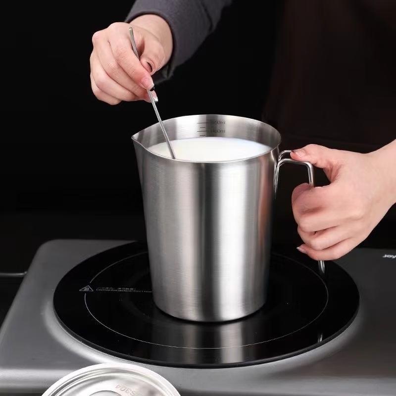 Yicang 304 Stainless Steel Measuring Pitcher with Lid