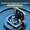 NOU Căști Bluetooth în stil Mecha, fără fir, bas puternic, Căști non-in-ear Reducerea zgomotului Căști pentru jocuri e-Sports