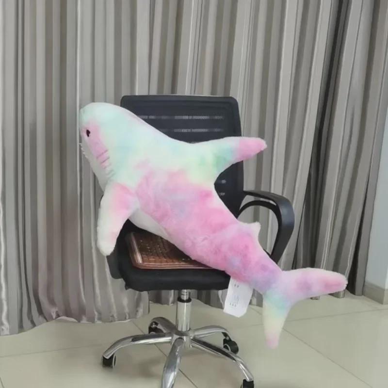 Plush Shark Pillow - Soft Toy & Sofa Cushion