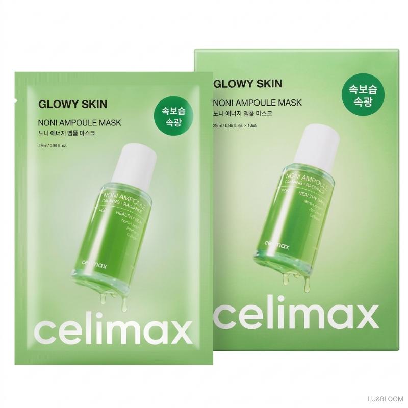 

celimax The Real Noni Energy Ampoule Mask 10 Sheets (+Free gift)
