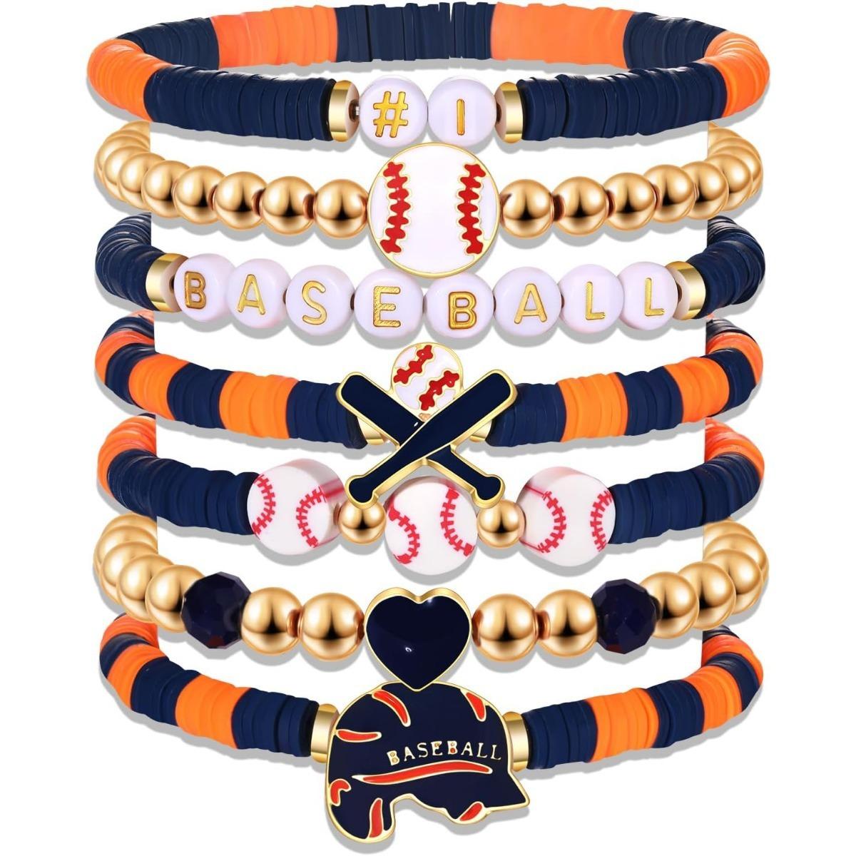 

JYL TS Bracelet Apple Set Teacher Gift Gratitude & Wisdom orange navy blue