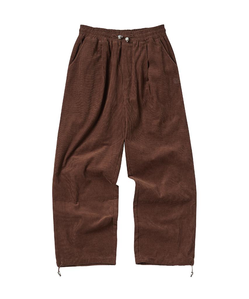 COMONINOZ Snow Corduroy Pants [Brown]