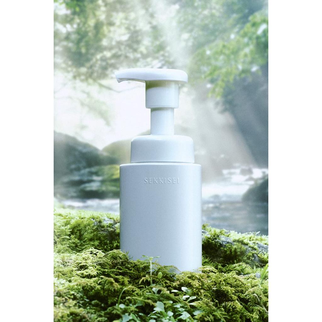 SEKKISEI Clear Wellness Gentle Wash 160mL - Soft Foamy Cleanser for Sensitive Skin, Pore Care, Unscented Facial Wash, 1 Bottle