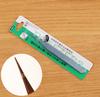 Stainless Steel Fine Pointed Tweezers Set for Nail Art, Eyebrow Shaping, and Hair Removal