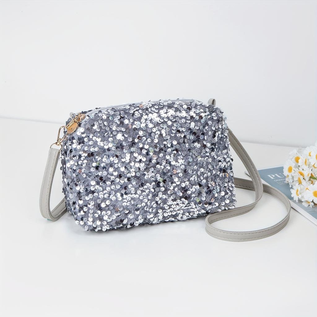 Damen kleine Geldbörse mit Reißverschluss Tasche Party Accessoire