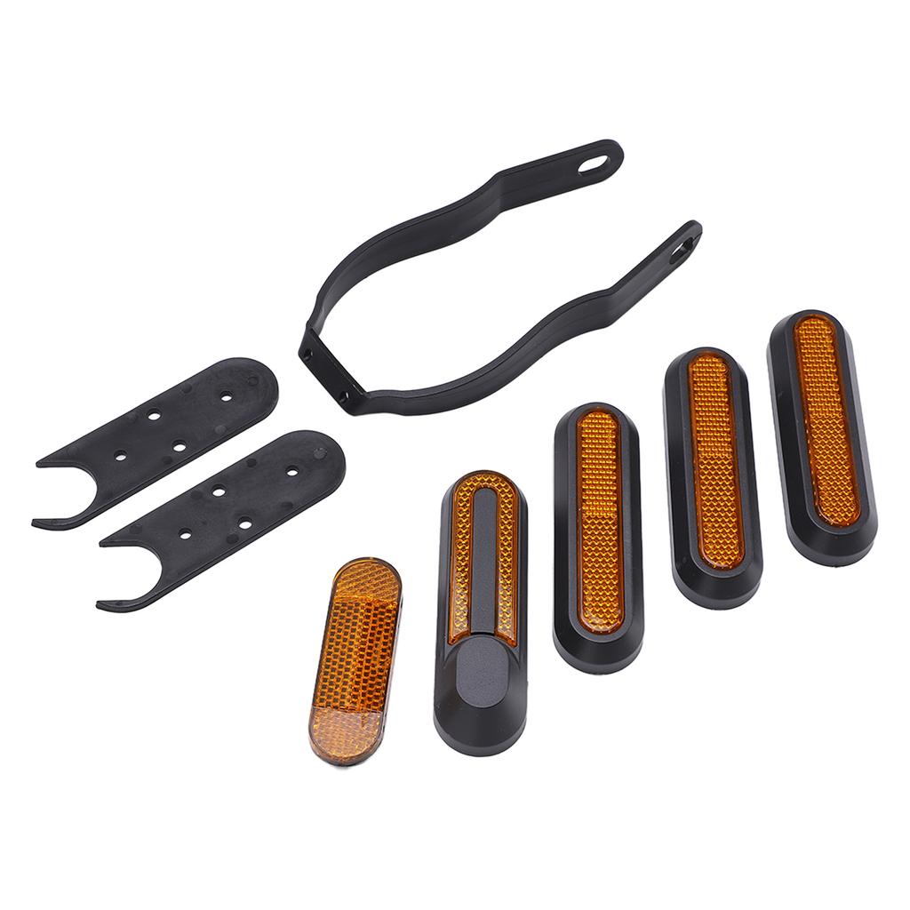Wheel Reflective Strip Scooter Night Reflector Parts with Screws Bracket  Hex Wrench for   PRO Electric Scooter