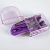 Heimreise-Nähset-Box, exquisite tragbare Mini-Nadel-Nähbox für den Haushalt
