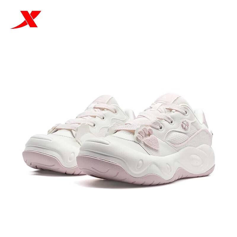 XTEP Women s Platform Casual Skate Shoes 39