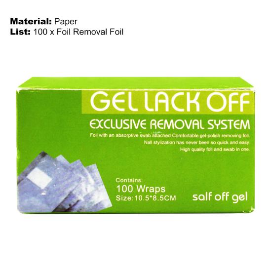 Bom removedor de esmalte em gel, papel fácil de usar, economiza trabalho