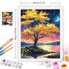 CHENISTORY DIY Painting By Numbers For Adults Landsape Oil Picture HandPainted Animals Coloring By Numbers Home Wall Art
