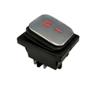 Switch 16A 250V On-Off Red Illumination