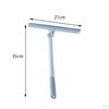 Portable Silicone Bathroom Shower Window Squeegee , Lightweight