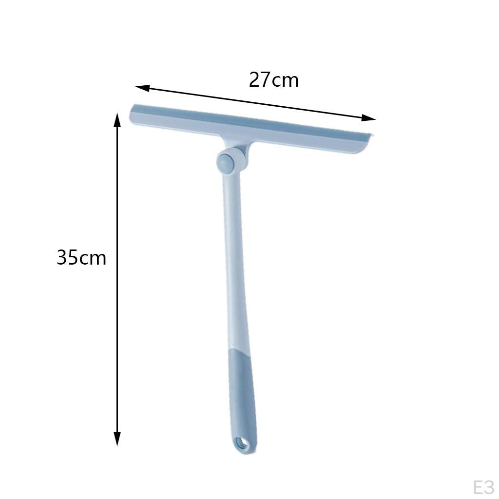 Portable Silicone Bathroom Shower Window Squeegee , Lightweight