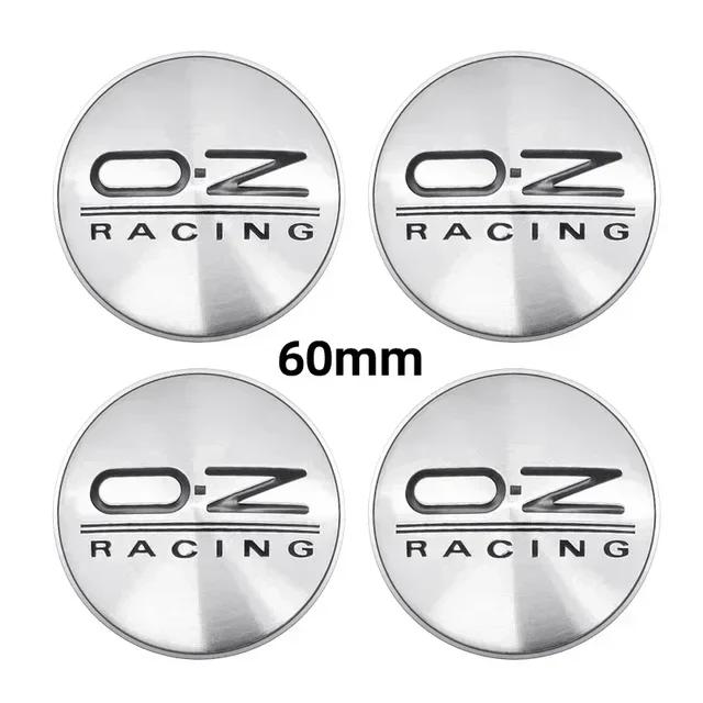 4pcs Car Wheel Hub Center Caps 56mm 60mm 65mm 68mm For Rim Cover Auto OZ Logo Badge Emblem Exterior Styling Accessories