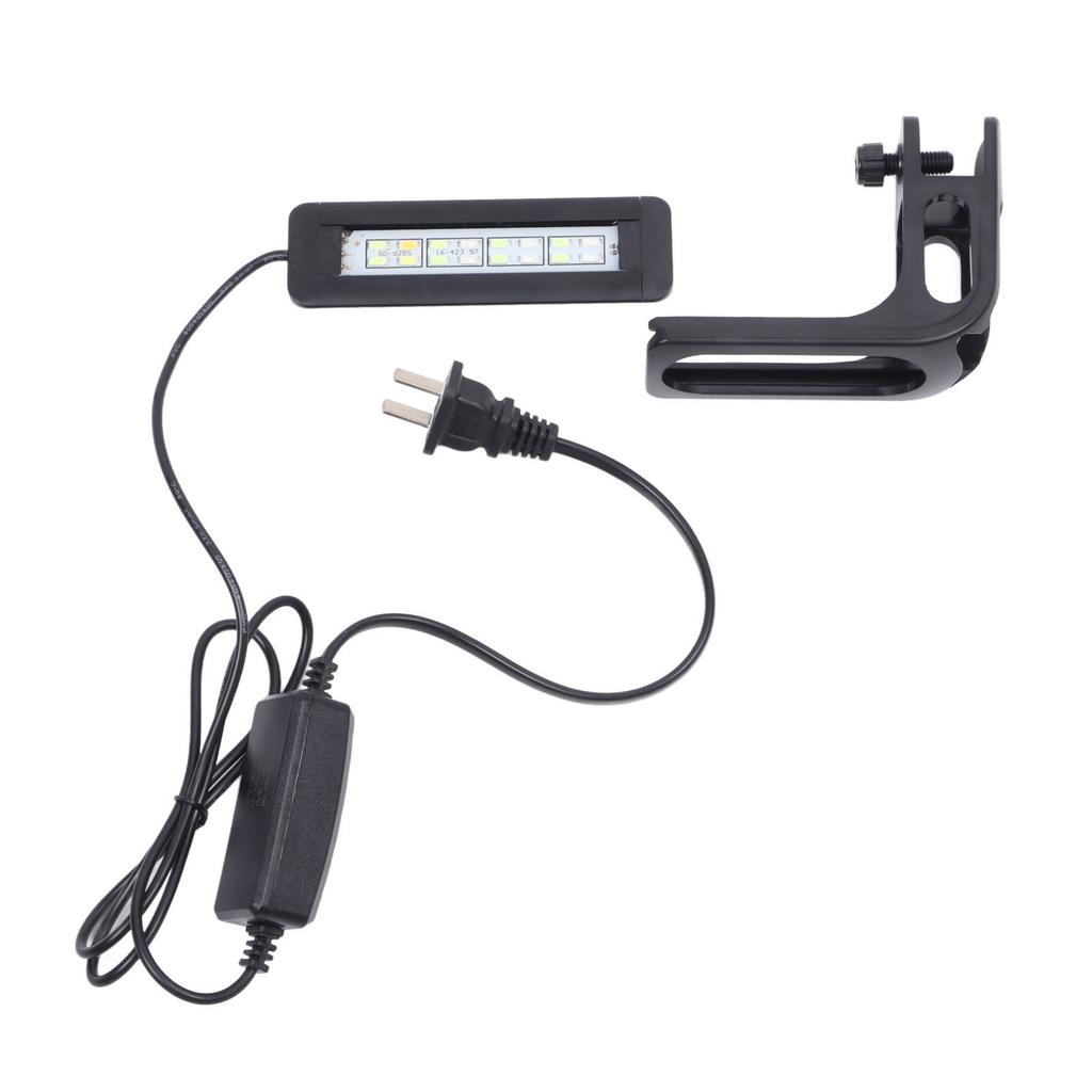 Fish Tank Light Full Spectrum Energy Saving Small Aquarium Lamp for Landscaping 4W