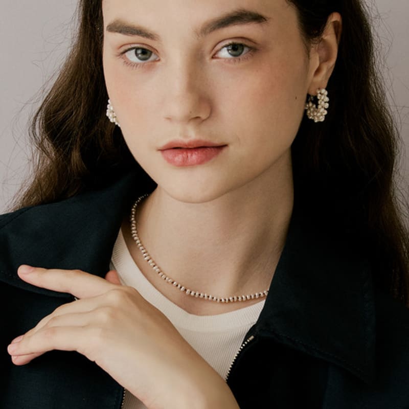 VINTAGE HOLLYWOOD Margaret Silky Necklace_VH2479NE008M