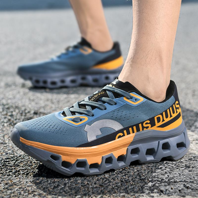 Herren-Laufschuhe, atmungsaktiv, Sport-Sneaker zum Schnüren, bequem, lässig, Wanderschuhe, Sportschuhe für das Training
