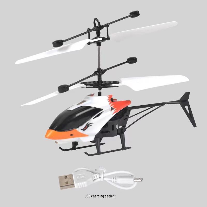 Dual-Mode Gesture-Control Shark Helicopter Drone