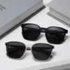 Retro Wood Grain Polarized Sunglasses with UV Protection