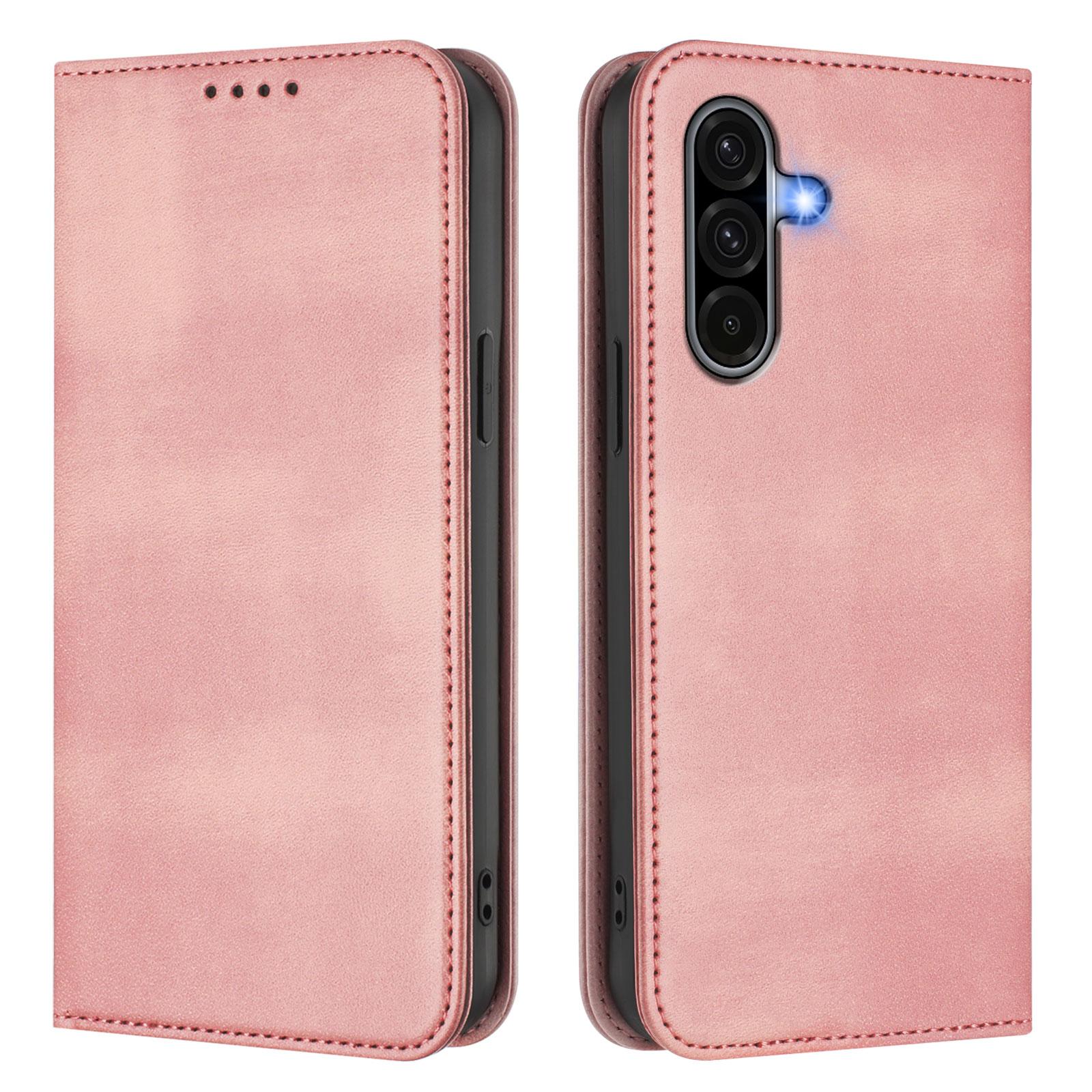 

Для Samsung Galaxy A56 5G Чохол-гаманець Ретро-текстура Шкіряна обкладинка для телефону з блокуванням RFID B