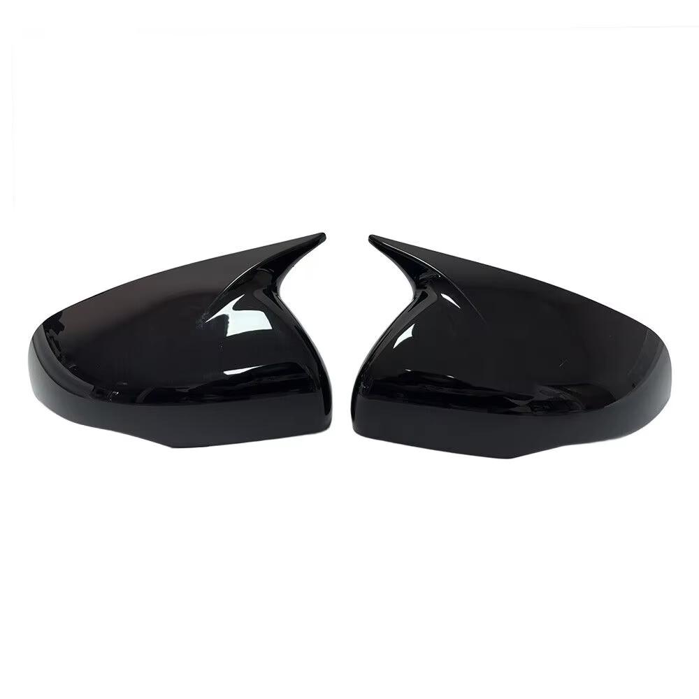 

For Kia Carnival Sedona KA4 -2024 Car Sticker Rearview Side Mirror Cover Wing Cap Exterior Door Rear View Case Trim Carbon Gloss Black
