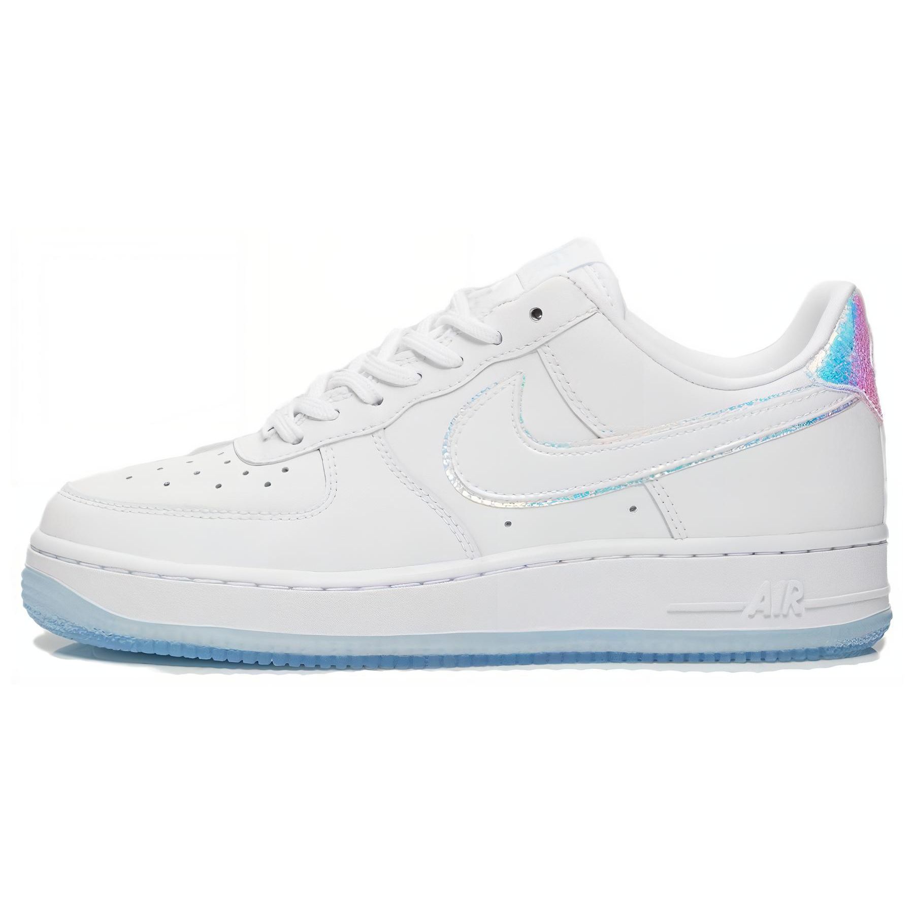 

Nike Air Force 1 PRM Белый Белый Синий Оттенок (Женский) Женские кроссовки 616725-105