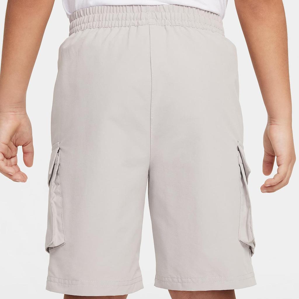 Nike Dri-Fit Casual Simple Quick-Dry Woven Shorts Kids Shorts University-Grey HQ7816-009