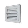With Flaps Air Vent Grille Ventilation Cover 150*150mm/200*200mm Louver Vent Air Outlet Ventilation Cover PP